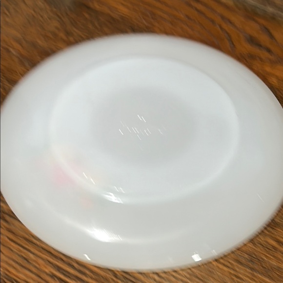 Vintage Anchor Hocking Fire King milk glass‎ saucer - Picture 6 of 7